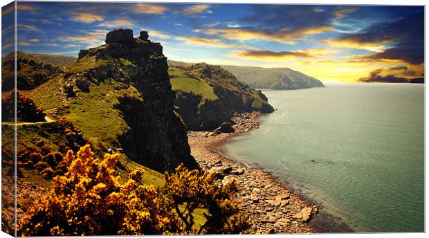 Valley of the Rocks 2 Canvas Print by Alexia Miles