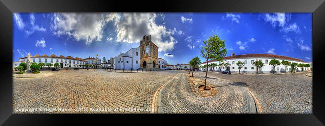 Faro 360 Panorama Framed Print by Wight Landscapes