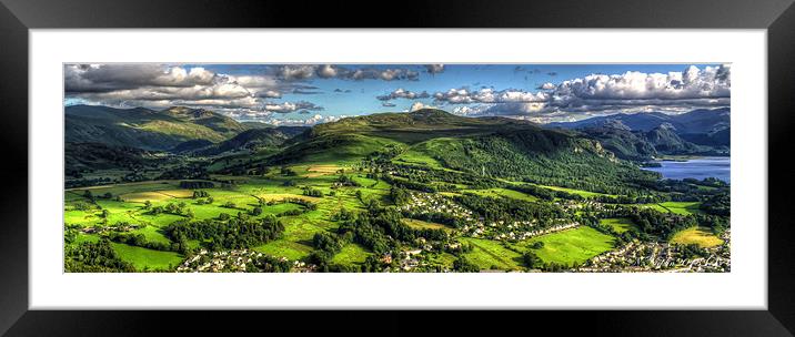 Northern Lake District Framed Mounted Print by Neil Nicklin