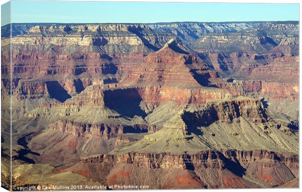 Classic Grand Canyon Canvas Print by Lee Mullins