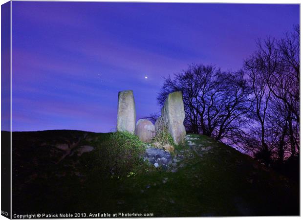 Coldrums Long Barrow Canvas Print by Patrick Noble