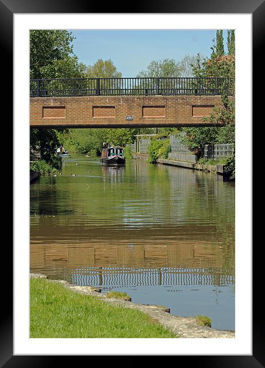 Bridge 238B Oxford Canal Framed Mounted Print by Tony Murtagh