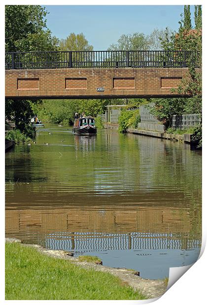 Bridge 238B Oxford Canal Print by Tony Murtagh