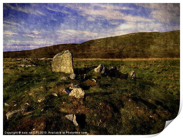 stones of skye Print by dale rys (LP)