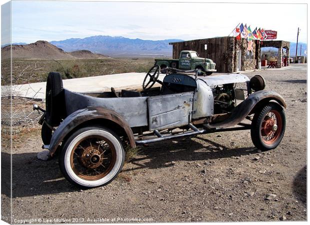 Ford Model A Canvas Print by Lee Mullins