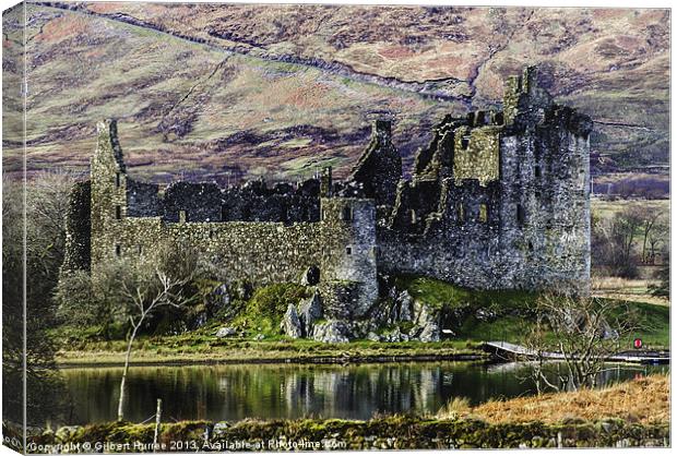 Kilchurn Castle: A Testament to Time Canvas Print by Gilbert Hurree