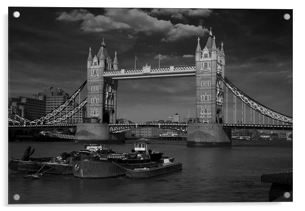 Tower Thames Bridge Acrylic by David French