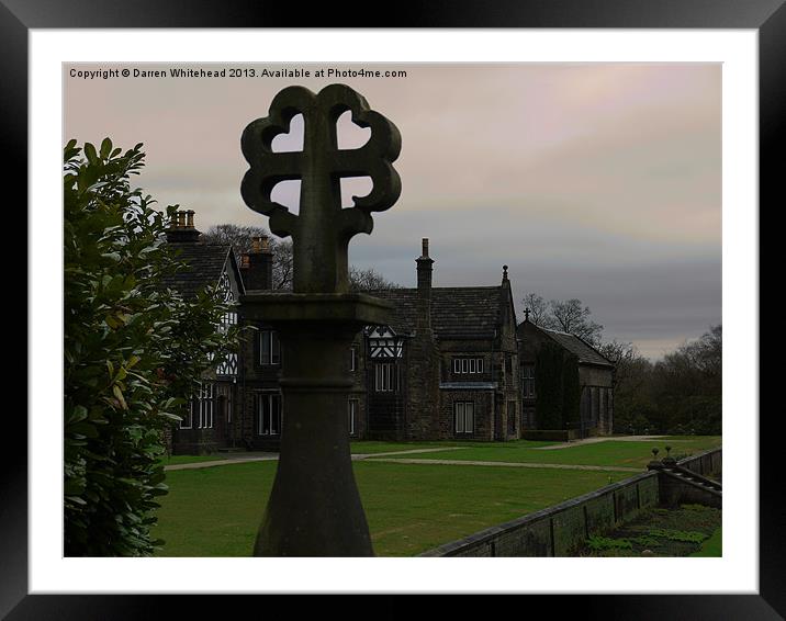 Moody Tudor Framed Mounted Print by Darren Whitehead