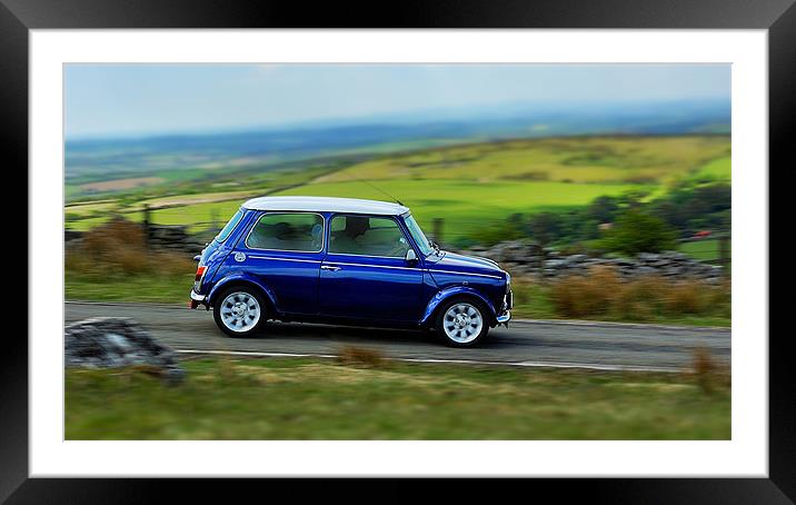 Sunday Driving Framed Mounted Print by chris wood