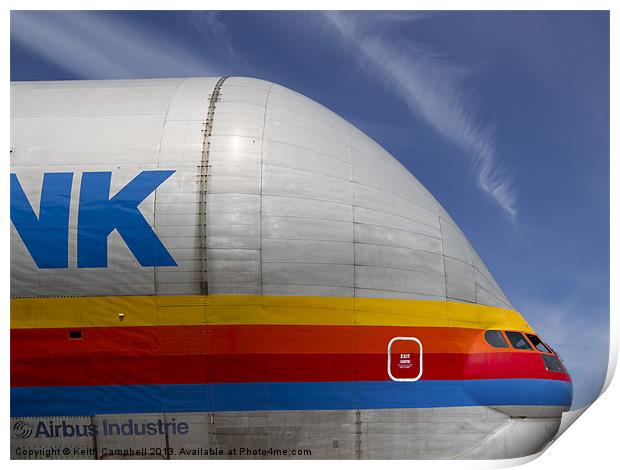 Super Guppy Print by Keith Campbell