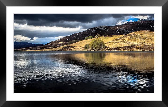 Below the thunder... Framed Mounted Print by Douglas McMann