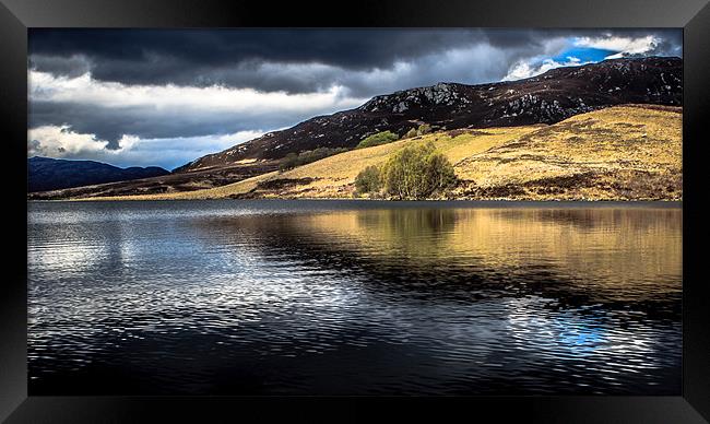 Below the thunder... Framed Print by Douglas McMann