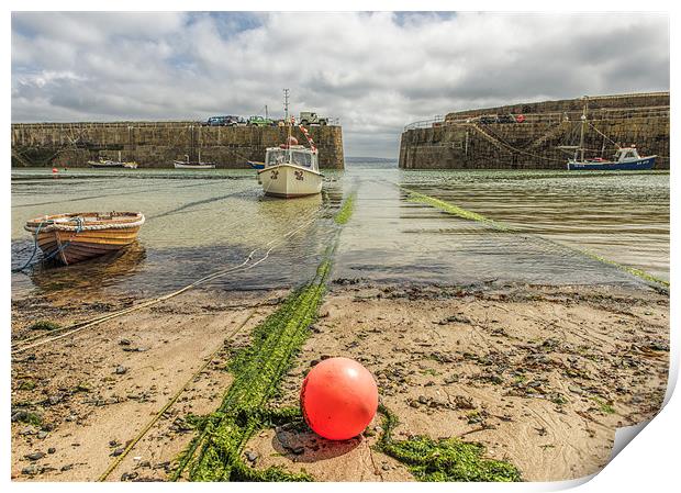 Mousehole Print by C.C Photography