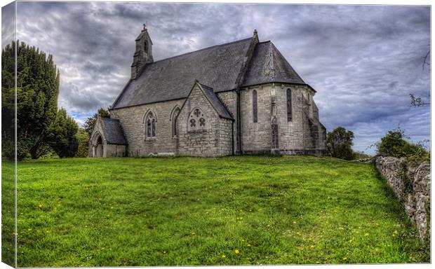 Cefn Meiriadog Parish Church Canvas Print by Ian Mitchell