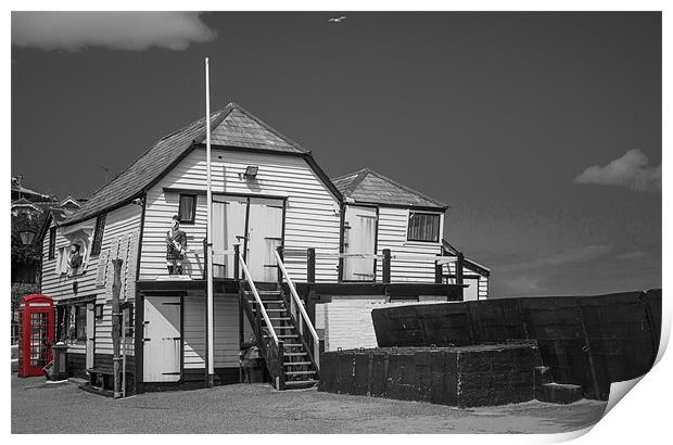 old building Print by Thanet Photos