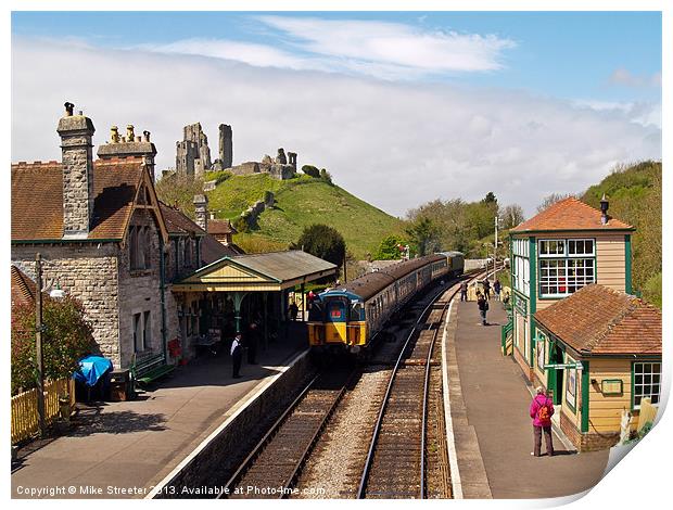4VEP at Corfe Print by Mike Streeter