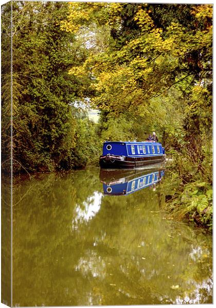 Oxford canal Canvas Print by Thanet Photos