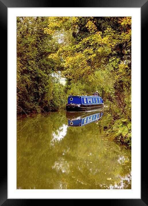 Oxford canal Framed Mounted Print by Thanet Photos