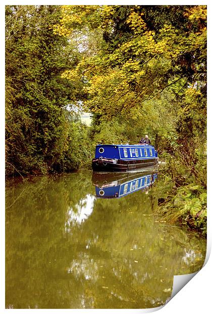Oxford canal Print by Thanet Photos