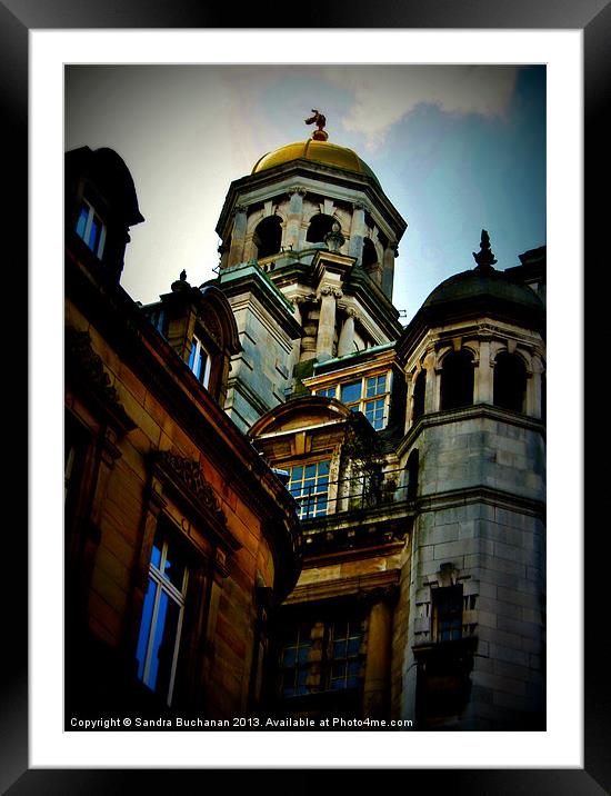 Iconic Royal Insurance Building Liverpool Framed Mounted Print by Sandra Buchanan