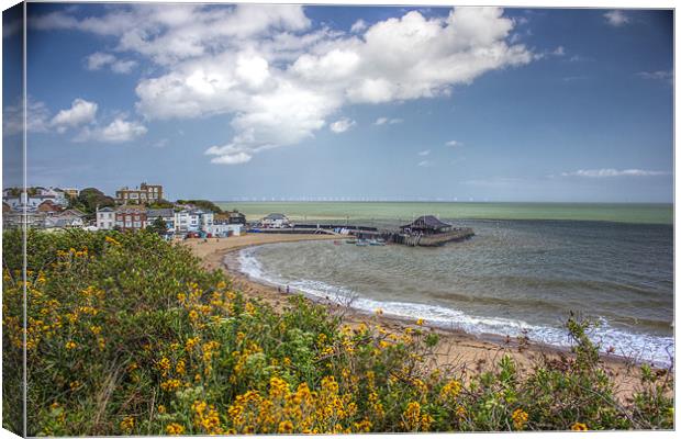 Broadstairs Harbour Canvas Print by Thanet Photos