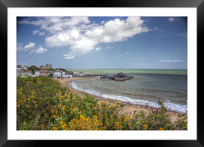 Broadstairs Harbour Framed Mounted Print by Thanet Photos