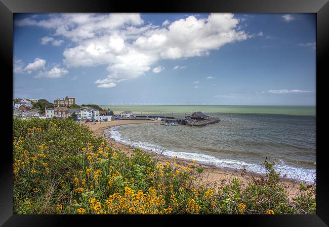 Broadstairs Harbour Framed Print by Thanet Photos
