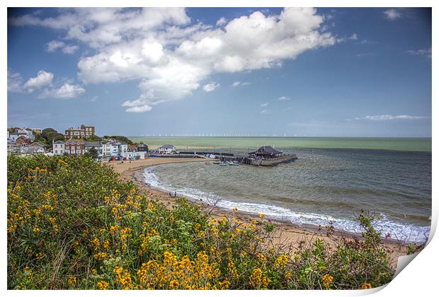 Broadstairs Harbour Print by Thanet Photos