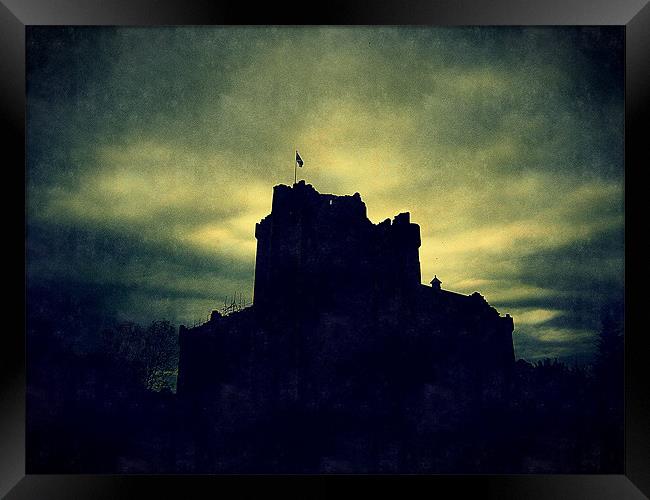 doune castle Framed Print by dale rys (LP)