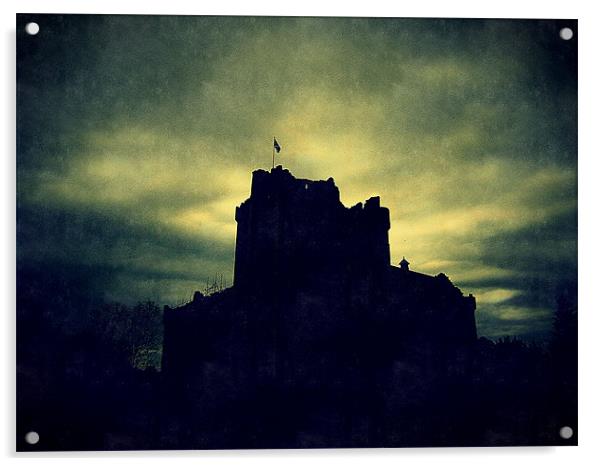 doune castle Acrylic by dale rys (LP)