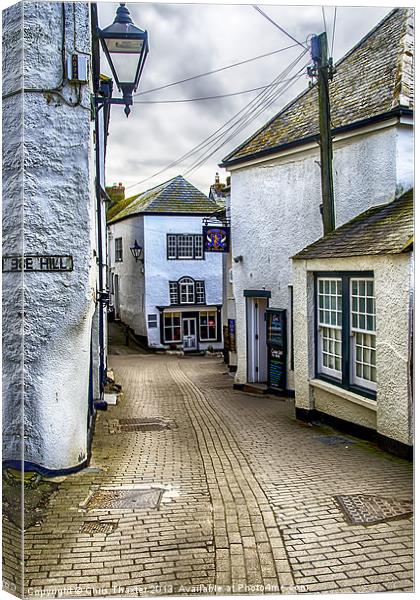 Fore Street Port Isaac Canvas Print by Chris Thaxter