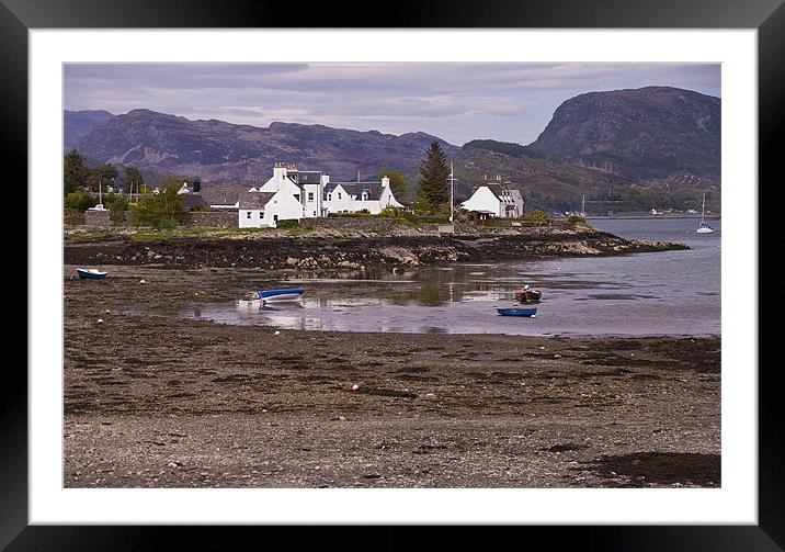 The Bay at Plockton Framed Mounted Print by Jacqi Elmslie