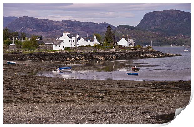 The Bay at Plockton Print by Jacqi Elmslie