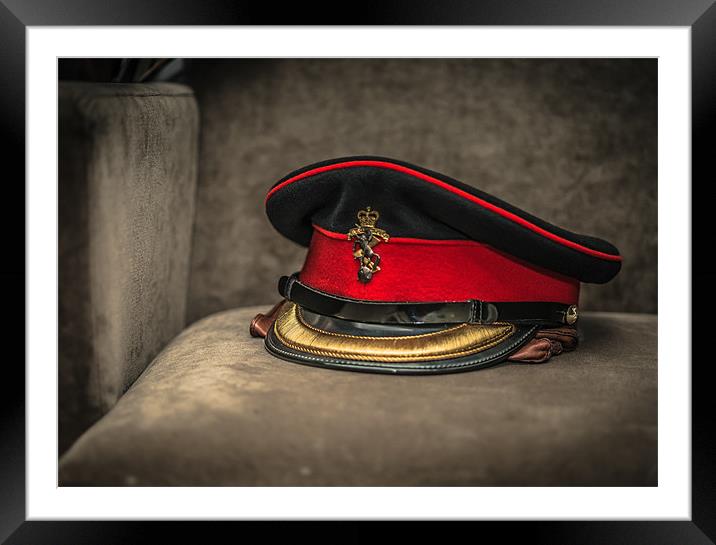The Captains Cap Framed Mounted Print by C.C Photography