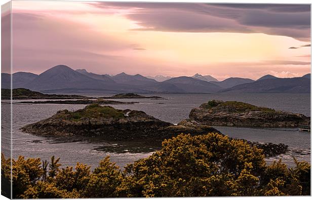 Over The Sea to Skye Canvas Print by Jacqi Elmslie