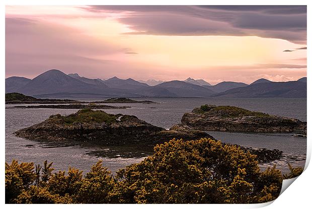 Over The Sea to Skye Print by Jacqi Elmslie