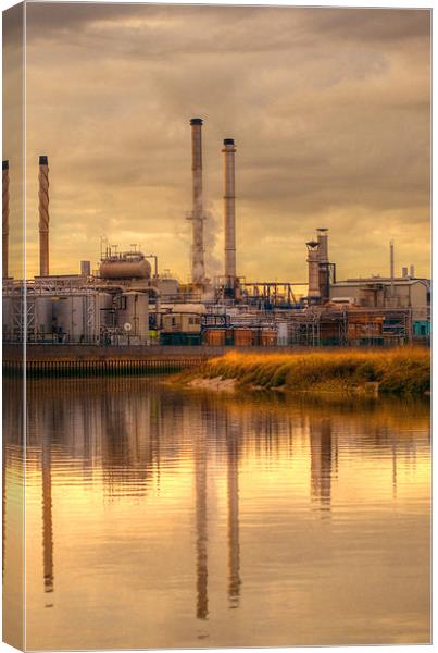 Industry Canvas Print by Thanet Photos