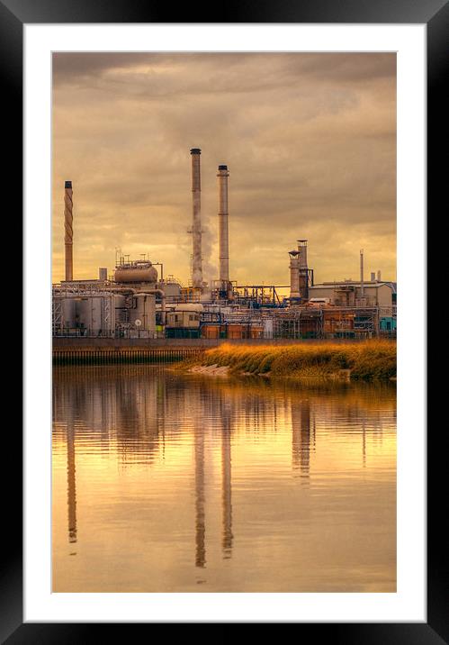 Industry Framed Mounted Print by Thanet Photos
