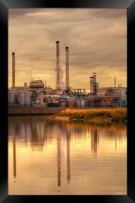 Industry Framed Print by Thanet Photos