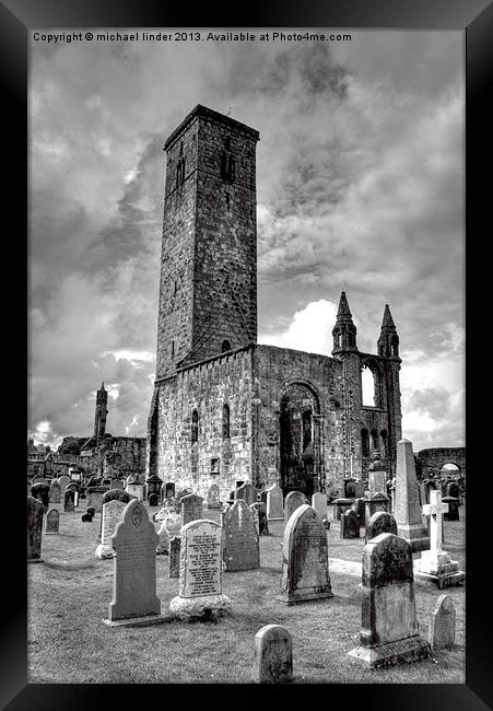Ruins of St Andrews Framed Print by Thanet Photos