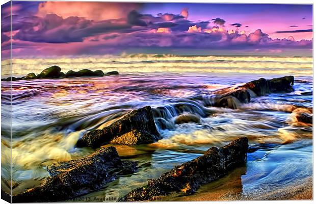 Tides on the turn Canvas Print by Andrew Driver