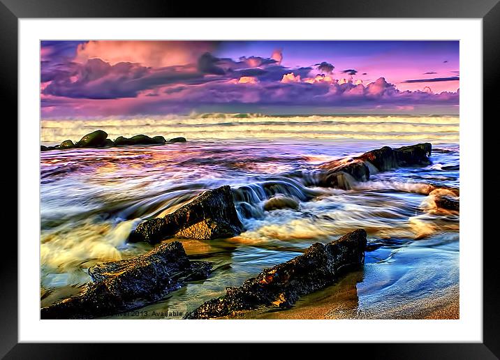 Tides on the turn Framed Mounted Print by Andrew Driver