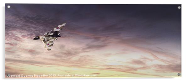 Vulcan Flight Acrylic by J Biggadike