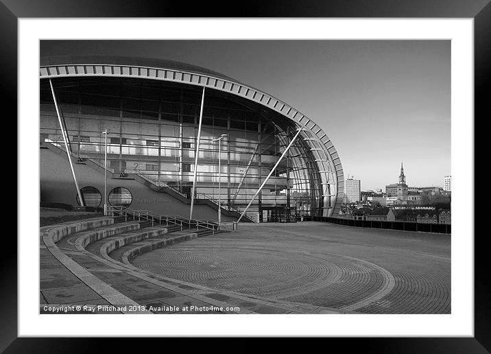 The Sage Gateshead Framed Mounted Print by Ray Pritchard