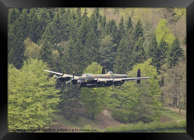 Dambusters 70th Flypast Framed Print by Kristian Bristow