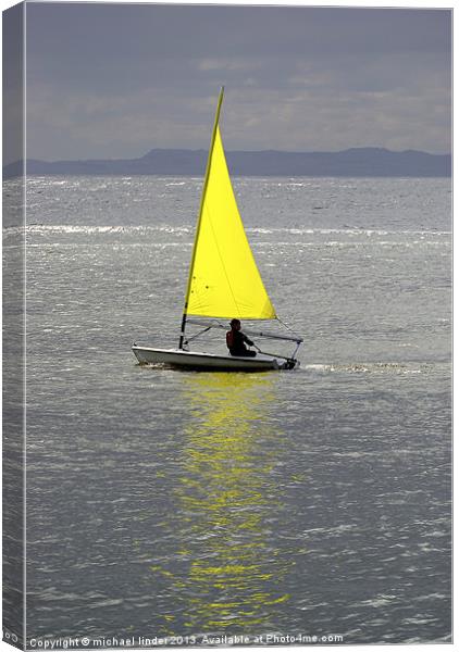 Learning to sail Canvas Print by Thanet Photos
