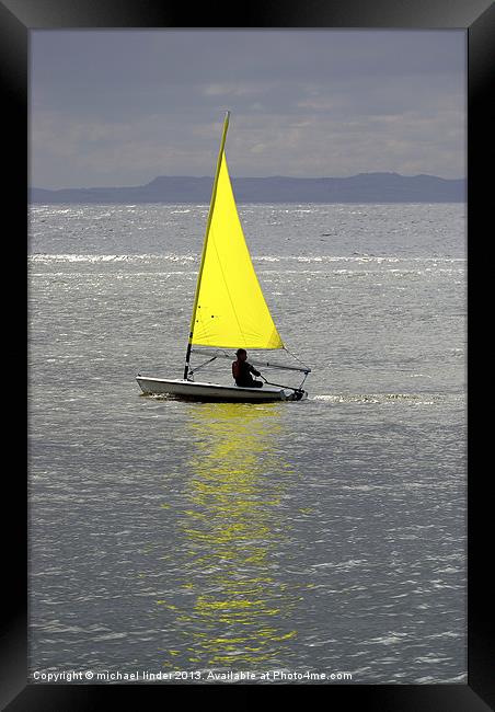 Learning to sail Framed Print by Thanet Photos