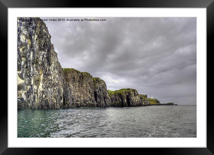 Isle of May Framed Mounted Print by Thanet Photos