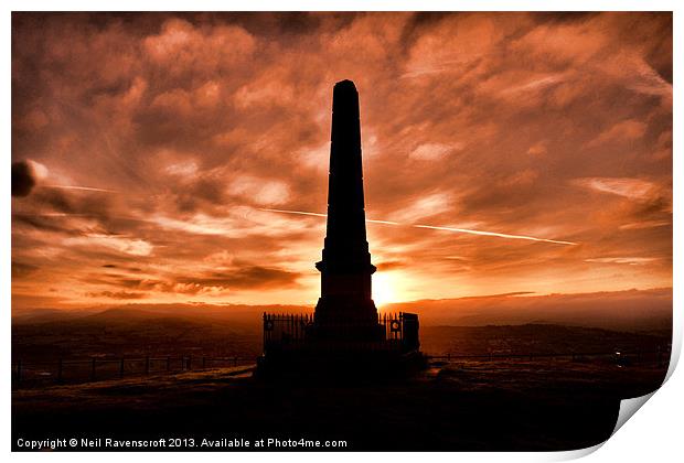 And In the morning. We will remember them Print by Neil Ravenscroft