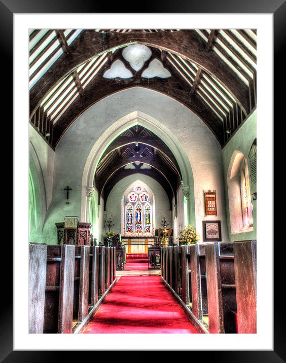 St Mary, Angle, Pembrokeshire, Wales, UK Framed Mounted Print by Mark Llewellyn